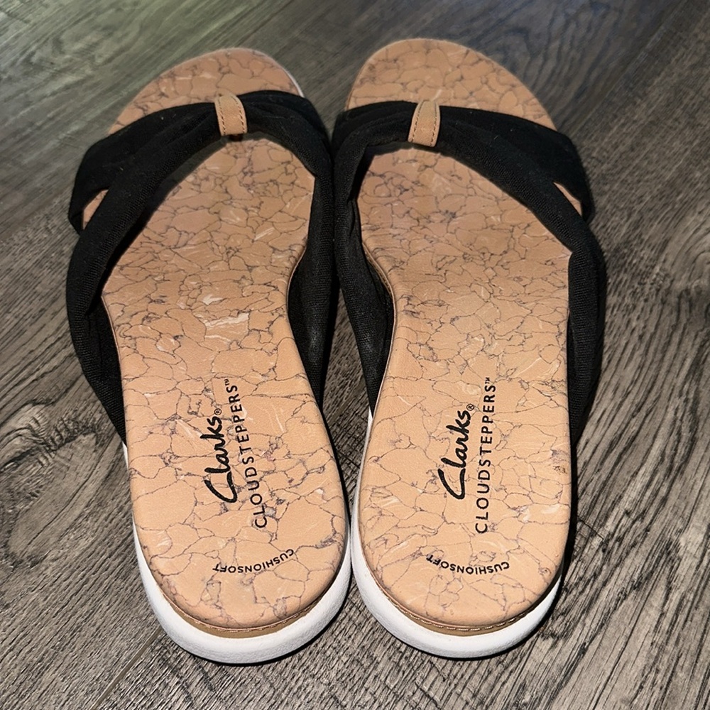 Clarks Womens Eliza Shore sandals Sz 6.5M - Picture 5 of 9